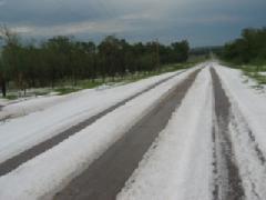 Hail in Nebraska
