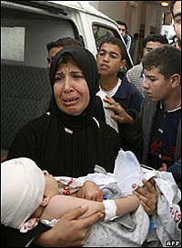 Beit Hanoun Child Mother