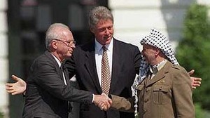 Rabin, Arafat and Clinton