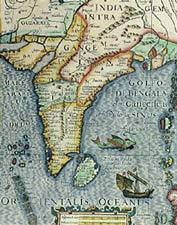 Old India map