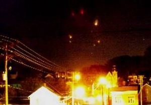 Click to enlarge UFO in Bucks County