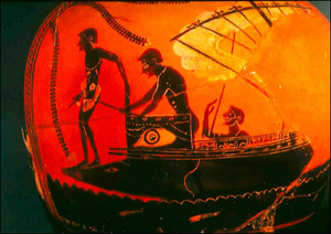 Click to enlarge Athenian ceramic jar