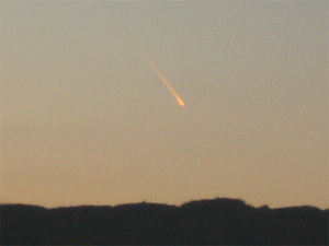 strange object seen in the sky over Winnipeg, Man. on Monday, July 21, 2008