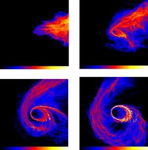 Solar mass molecular cloud 