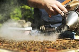 Smoking beehive