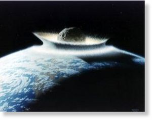 asteroid would effectively sterilize the planet