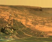 Victoria Crater Mars 