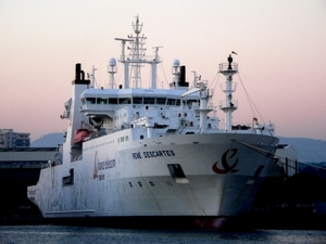 Click to enlarge cable ship rene descartes