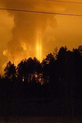 explosion in Siberia