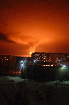 explosion in Siberia