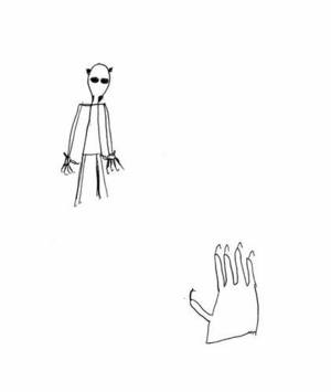 Click to enlarge Alien Drawing