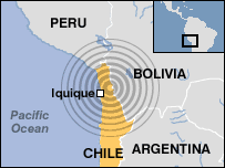 Chile 6.1 quake