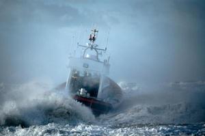 wind-driven ocean waves 