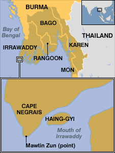 Burma map