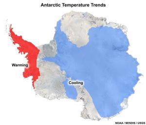 map of Antarctica 