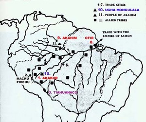 Mythical cities in Amazonia