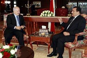 Hosni Mubarak & Benjamin Netanyahu