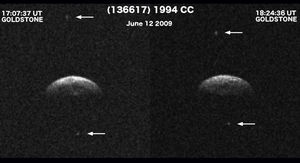 Near-Earth asteroid 1994 CC