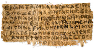 Fragment Papyrus