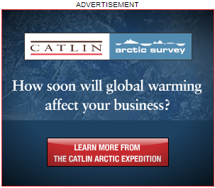 Catlin Arctic Survey Team Yahoo Advertising screen shot