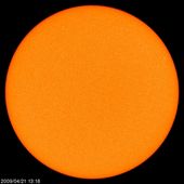 spotless sun 4-21-2009