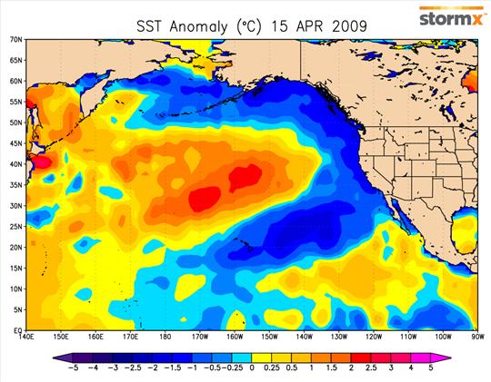 Click to enlarge SST Anomoly
