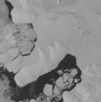 Click to enlarge Wilkins Ice Shelf Dec 1993