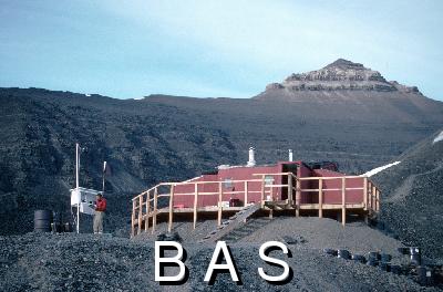 Click to enlarge British Antarctic station