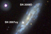 Two Supernova Births