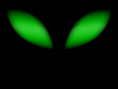 Click to enlarge Glowing eyes