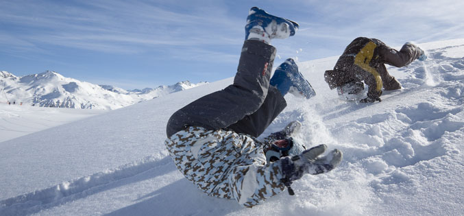 Tignes ski slope