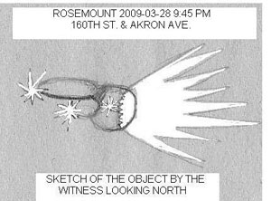 Click to enlarge Minnesota ufo
