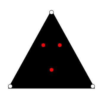 Click to enlarge Pennsylvania triangle ufo image