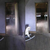 Click to enlarge Ghost in museum
