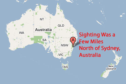 Map of Australia