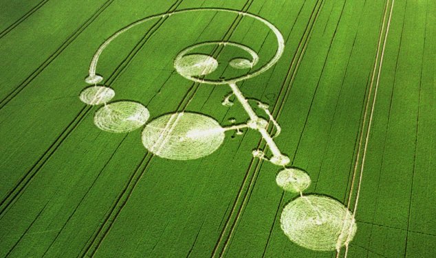 Click to enlarge Wiltshire crop circle 2004