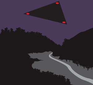 Oregon trianle ufo