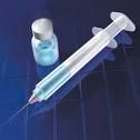 syringe and vacccine