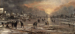 Thames ice skating
