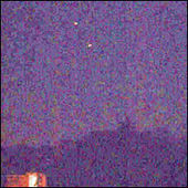 lights in Hersham sky