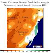 60 day precip Brazil