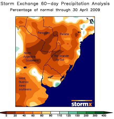 60 day precip Brazil