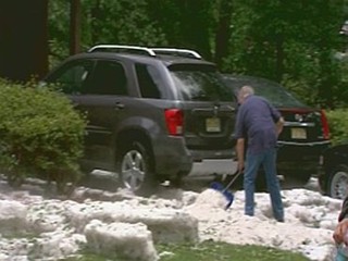 June 2009 hail in New Jersey