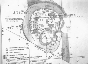 Click to enlarge Geological map of Benton County