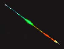 Click to enlarge Leonid meteor