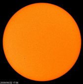 SOHO sun specks 06222009