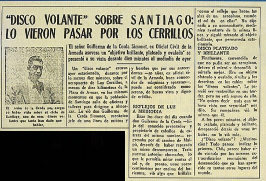 Click to enlarge Old Chile newspapaer