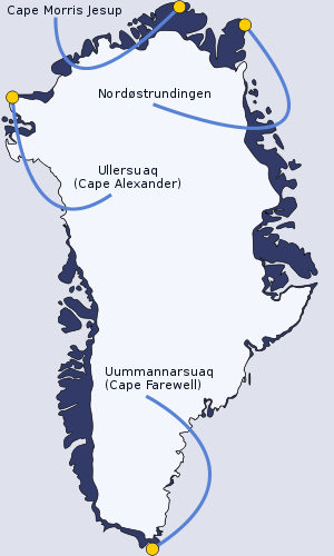 Greenland map