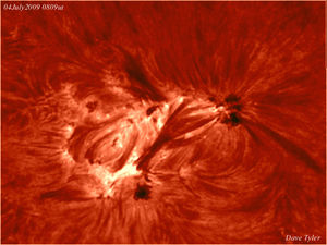 Click to enlarge sunspot 1024