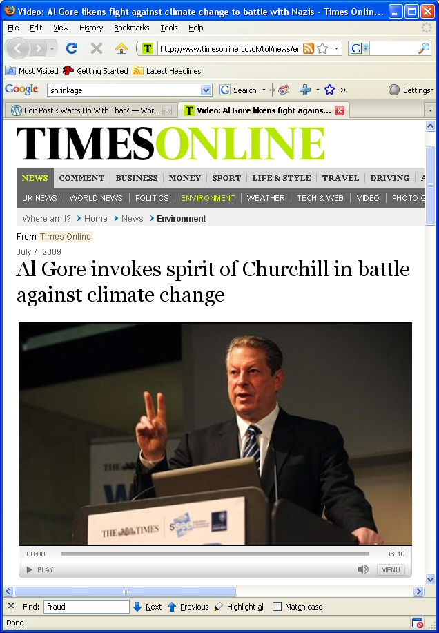 Click to enlarge Times Online - Gore Nazis after